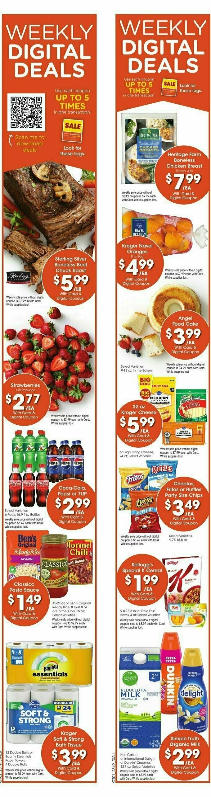 Baker's Weekly Ad from January 3