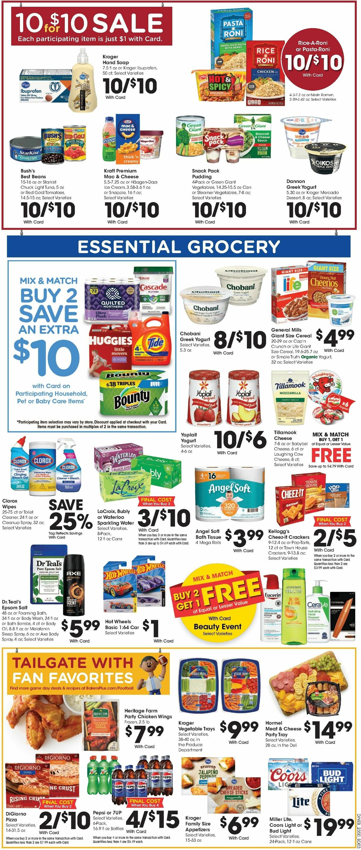 Baker's Weekly Ad from January 10