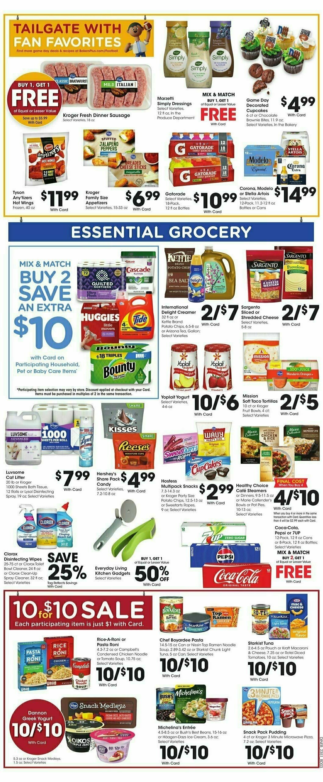 Baker's Weekly Ad from January 17