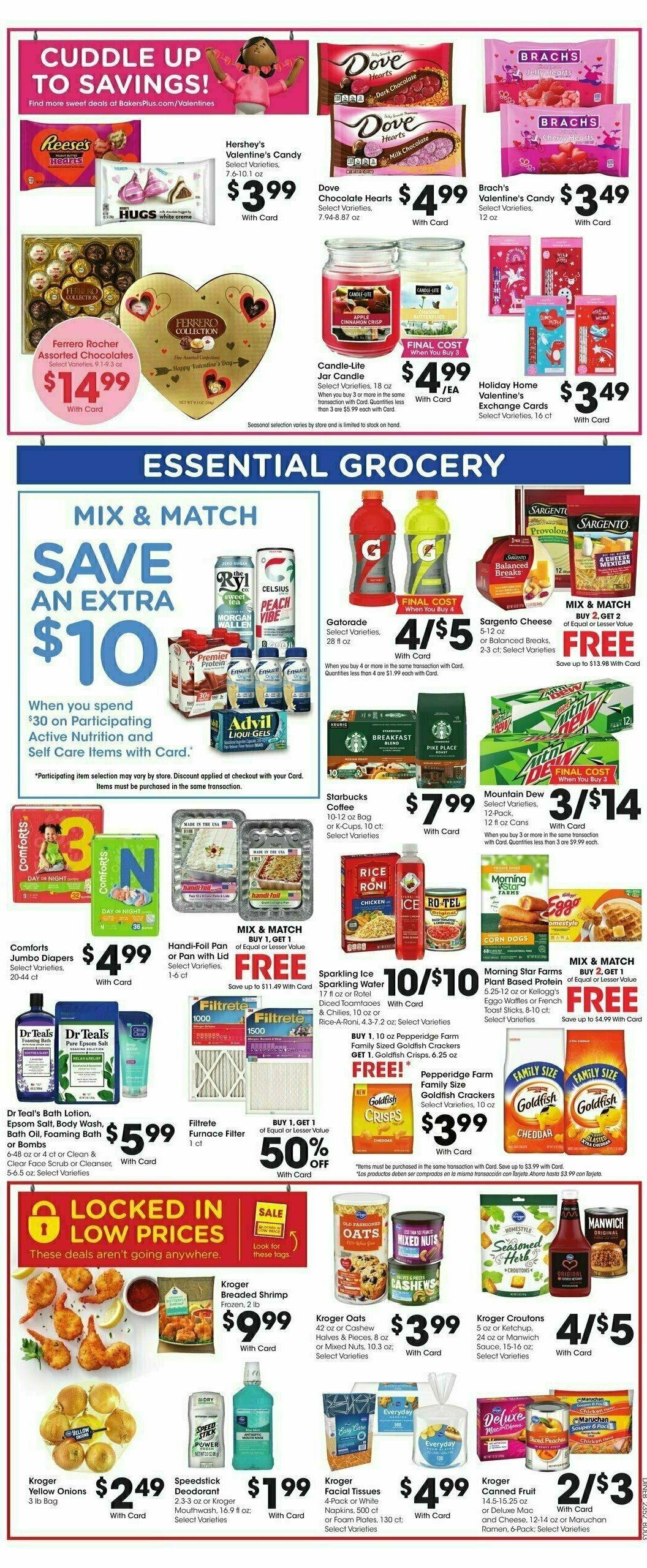 Baker's Weekly Ad from January 24