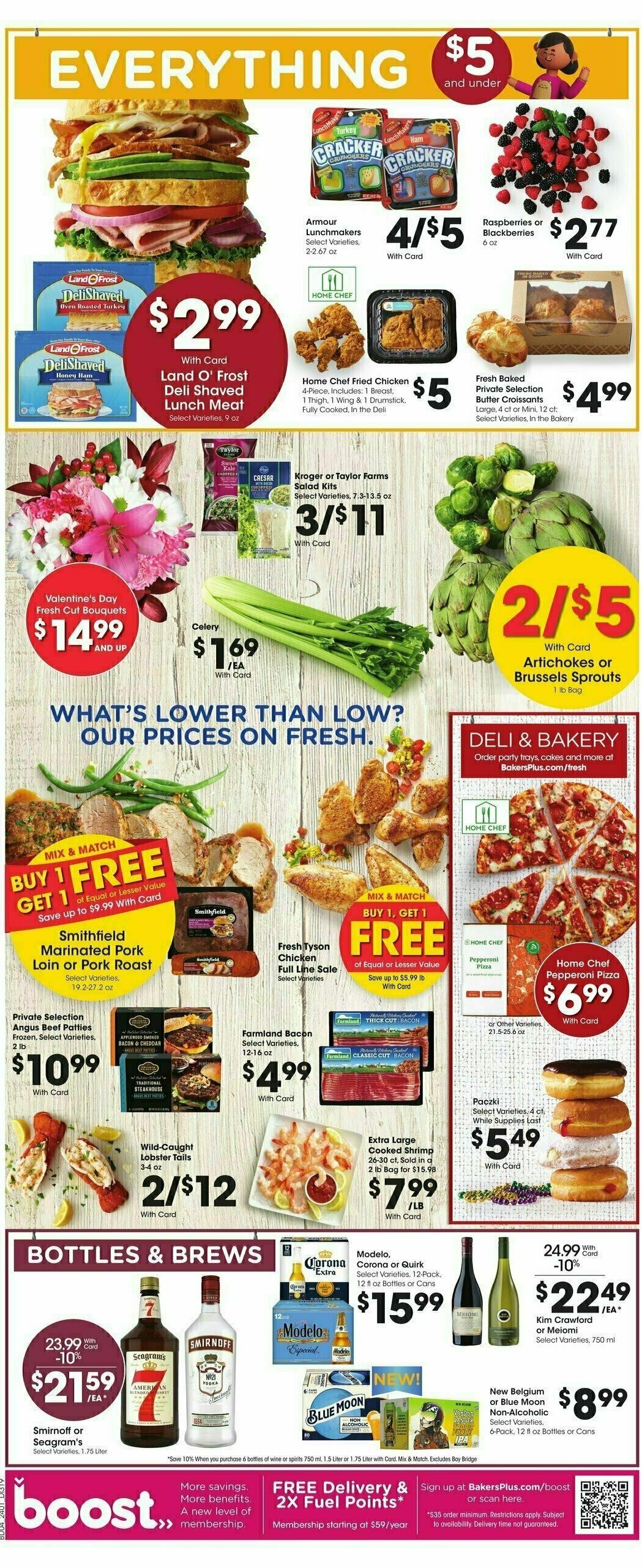 Baker's Weekly Ad from February 7