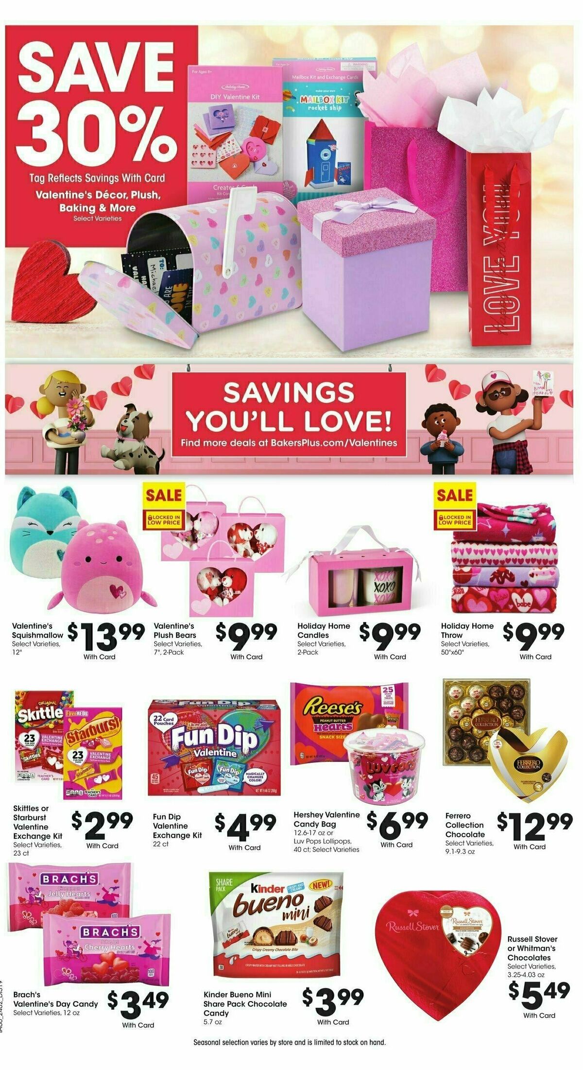 Baker's Weekly Ad from February 14