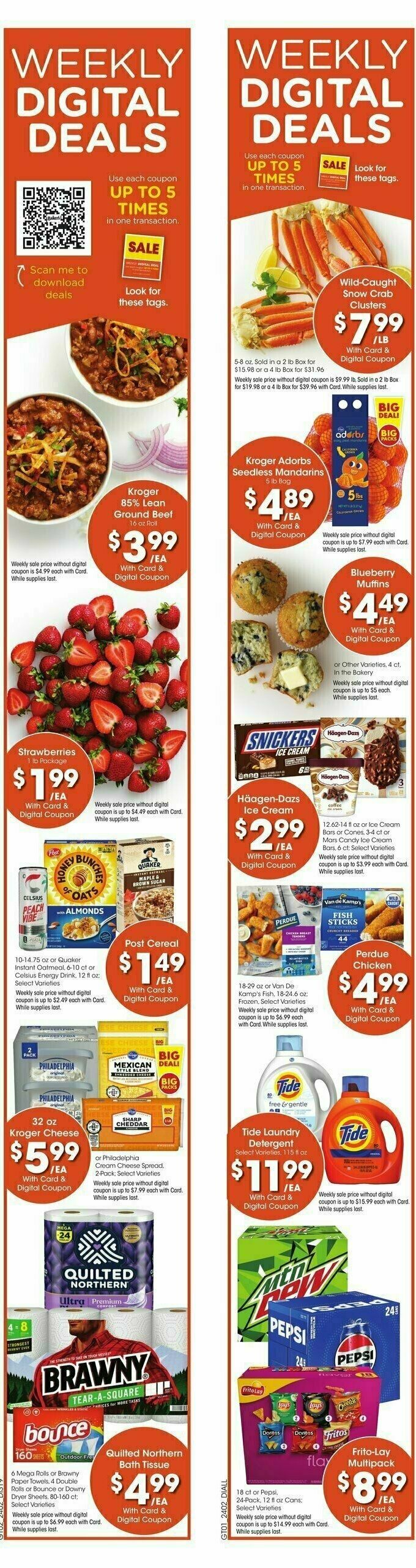 Baker's Weekly Ad from February 14