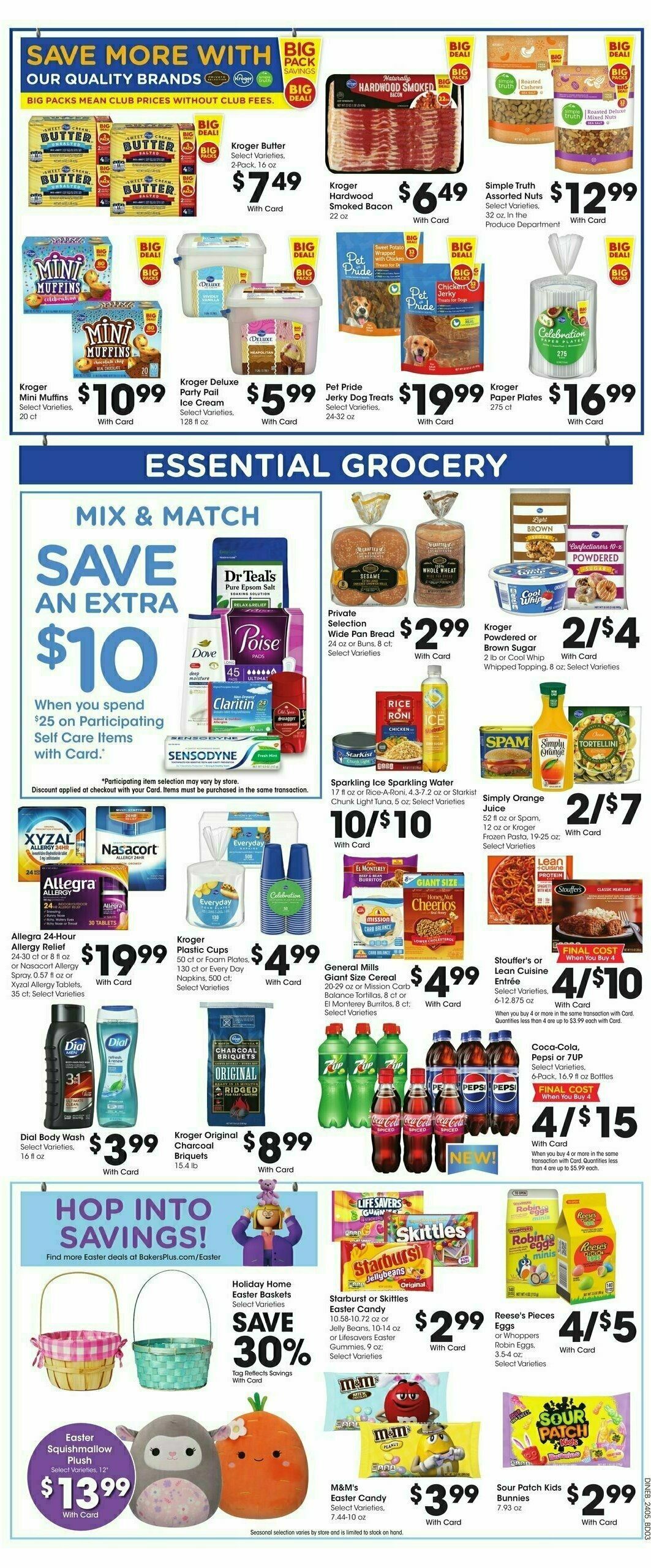 Baker's Weekly Ad from March 6