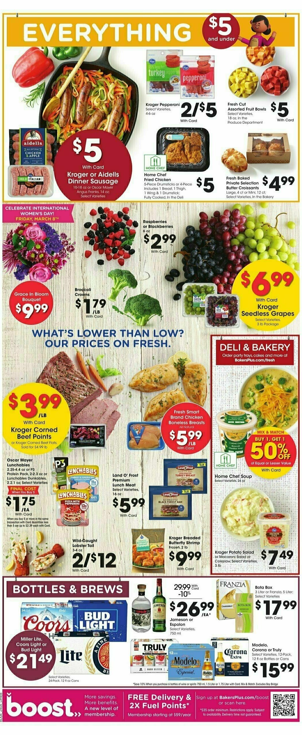 Baker's Weekly Ad from March 6