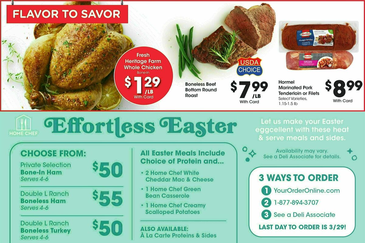 Baker's Weekly Ad from March 13