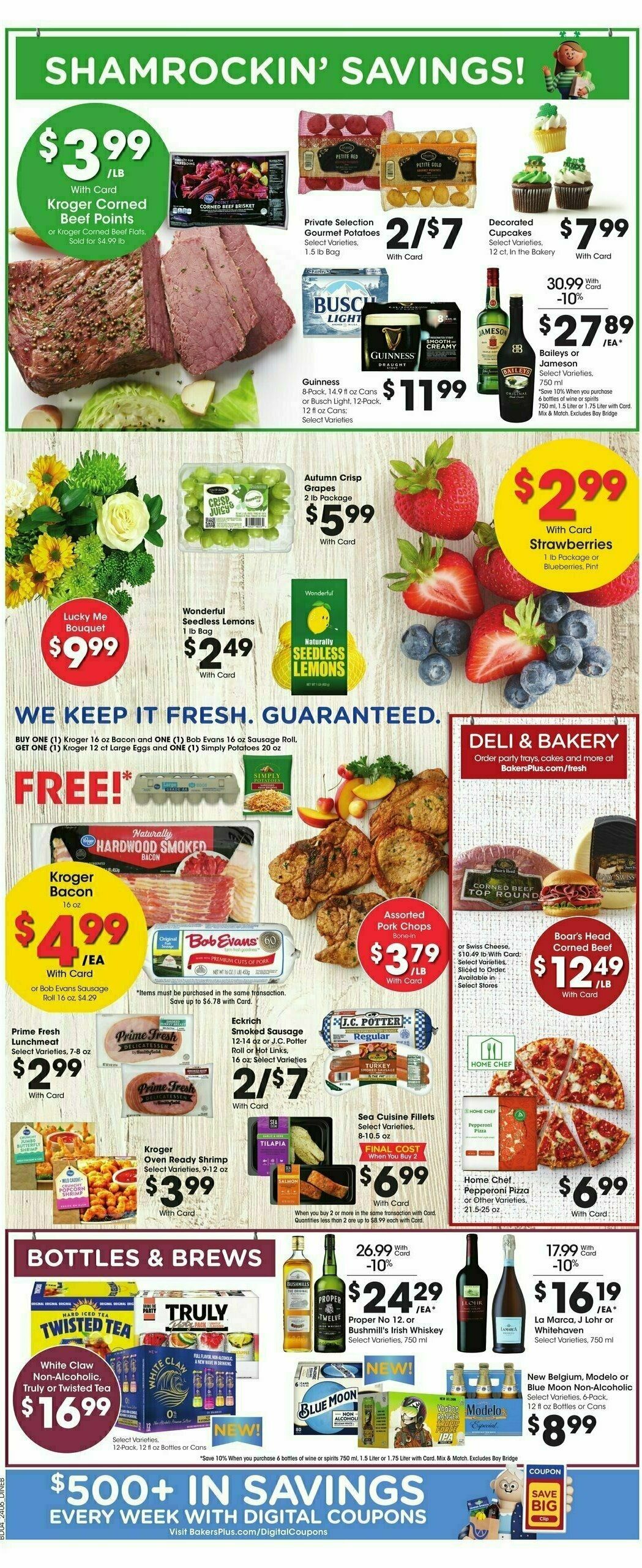 Baker's Weekly Ad from March 13