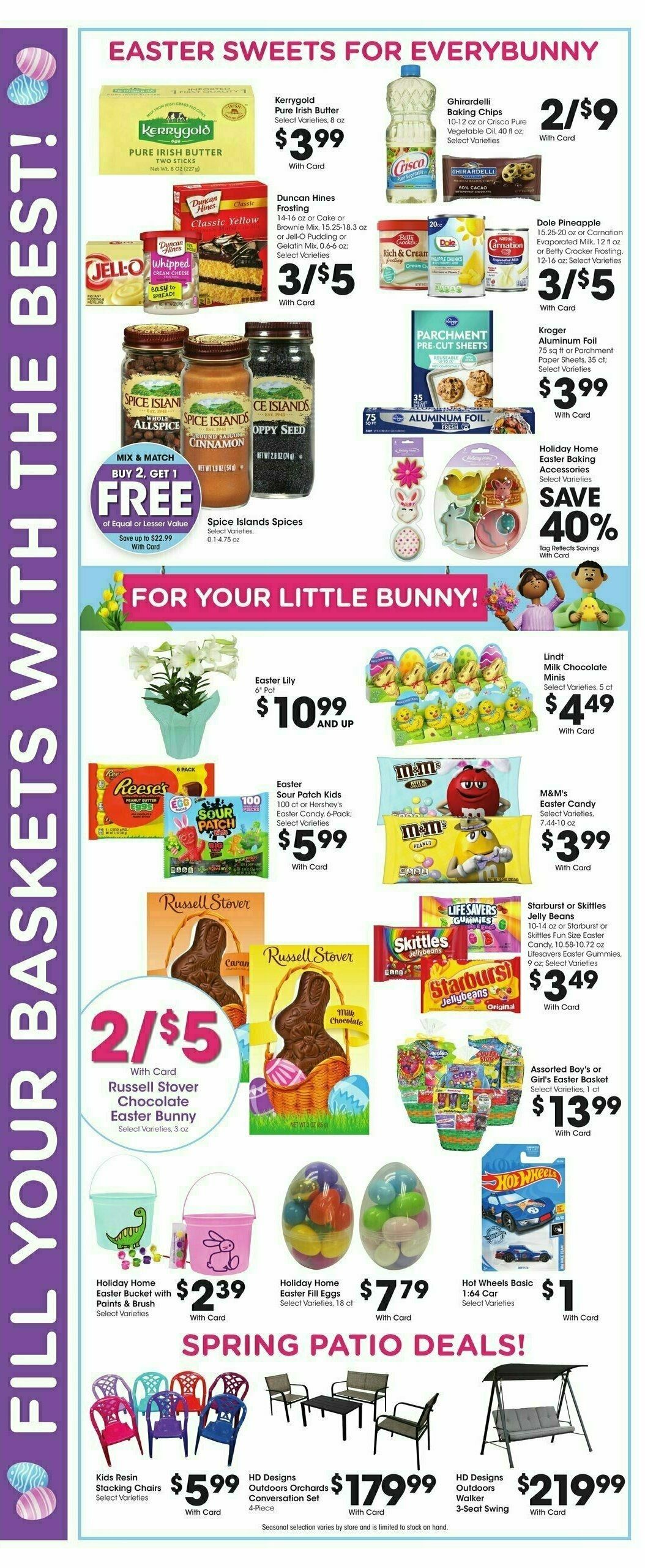 Baker's Weekly Ad from March 27