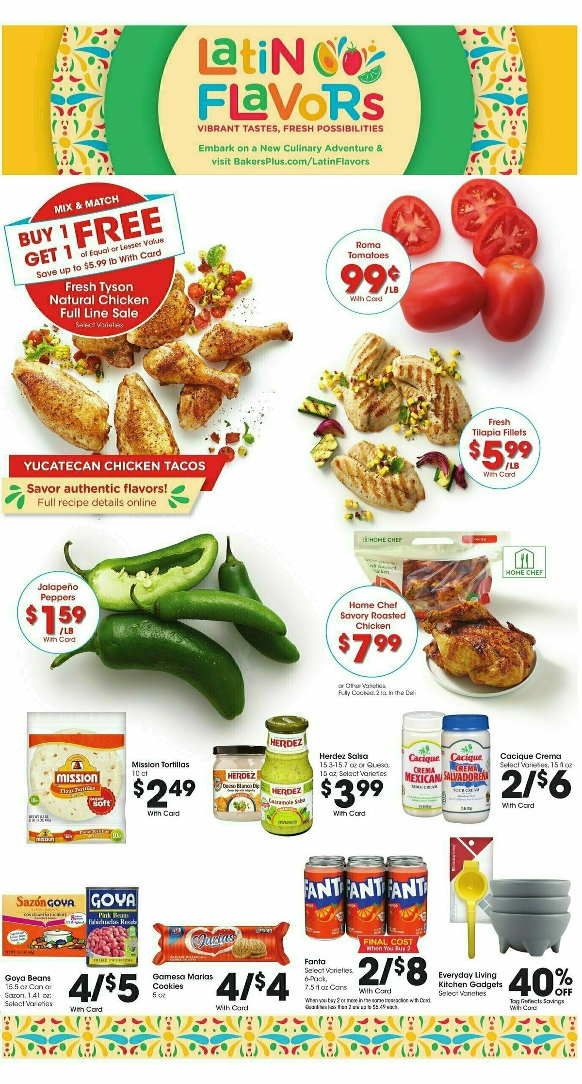 Baker's Weekly Ad from April 10