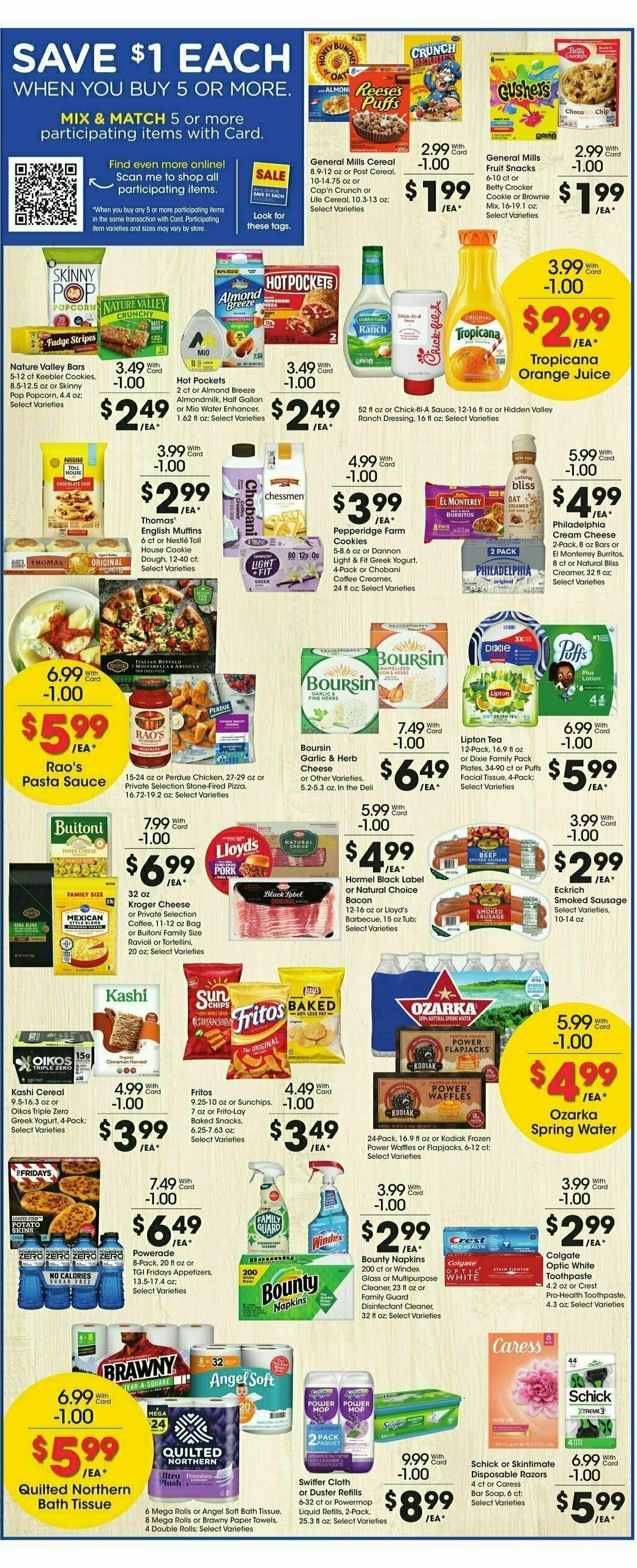 Baker's Weekly Ad from April 17