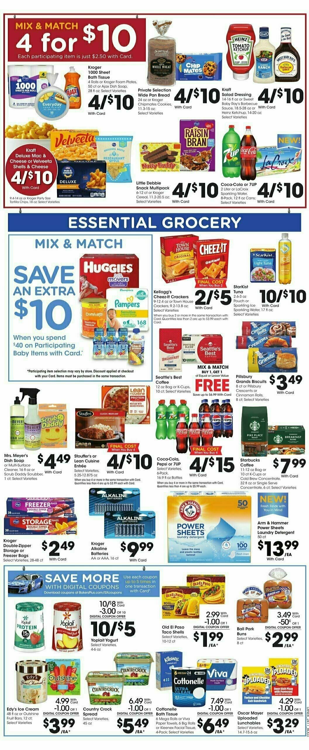 Baker's Weekly Ad from April 17