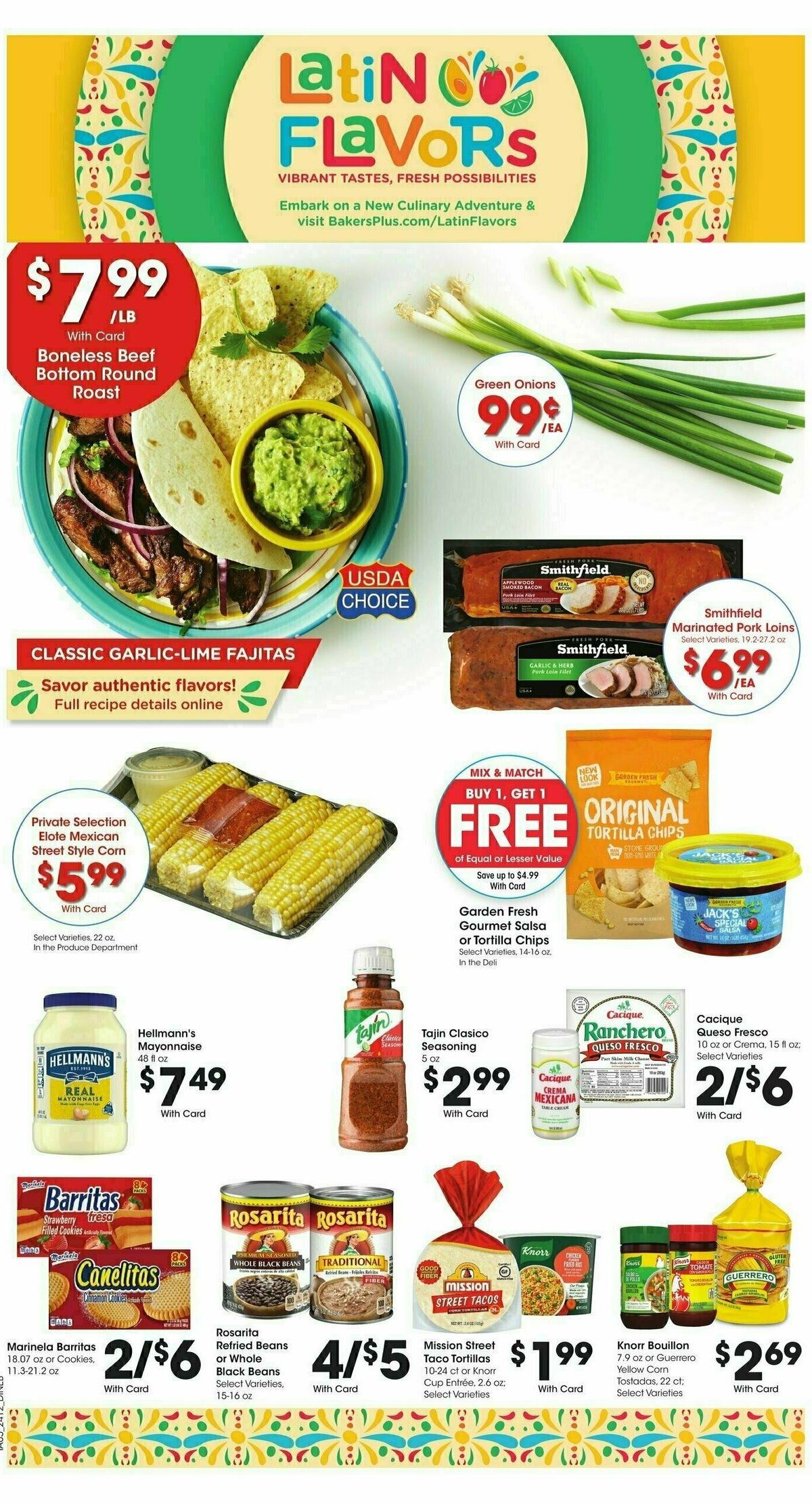 Baker's Weekly Ad from April 24