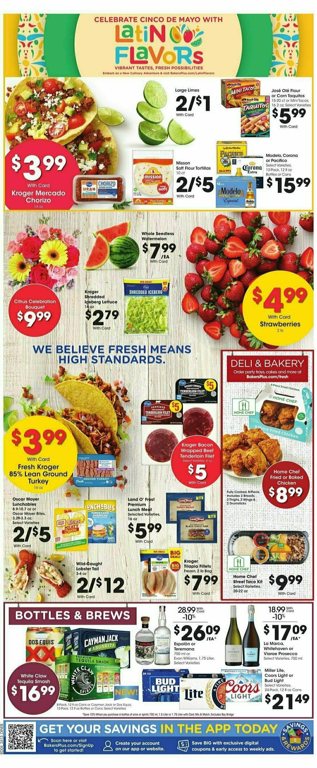 Baker's Weekly Ad from May 1