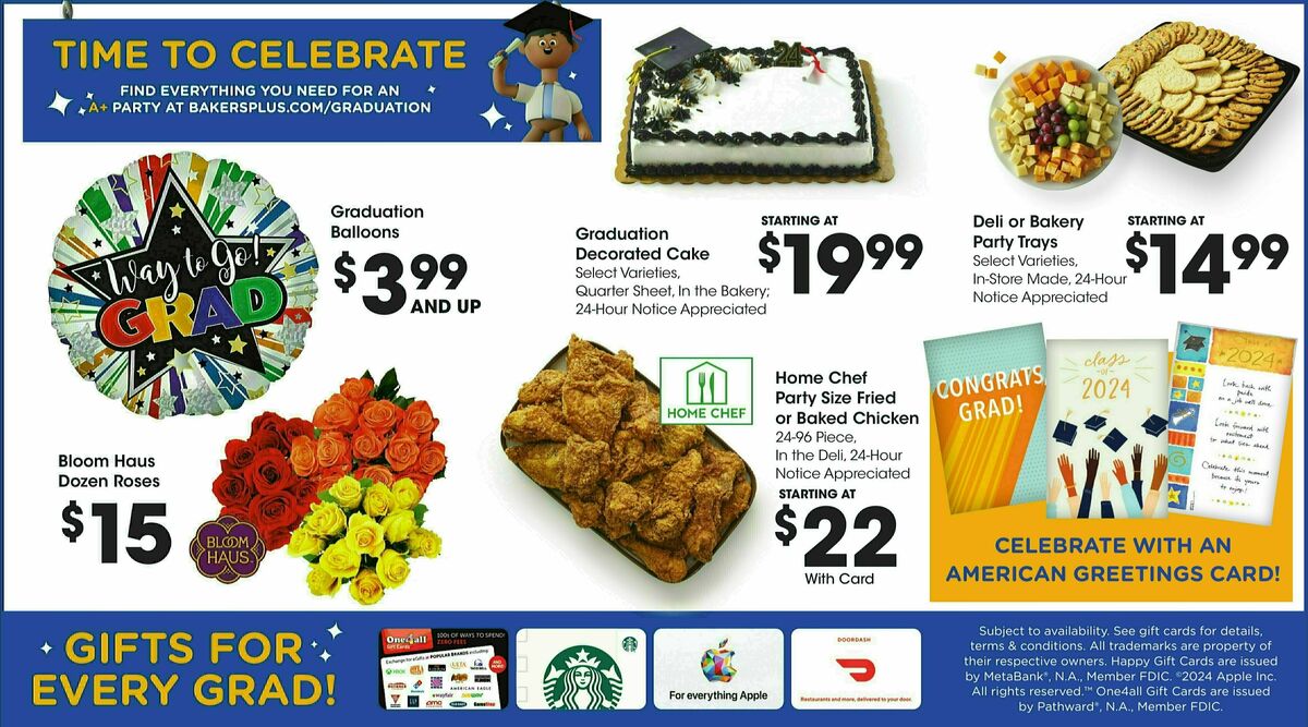 Baker's Weekly Ad from May 8