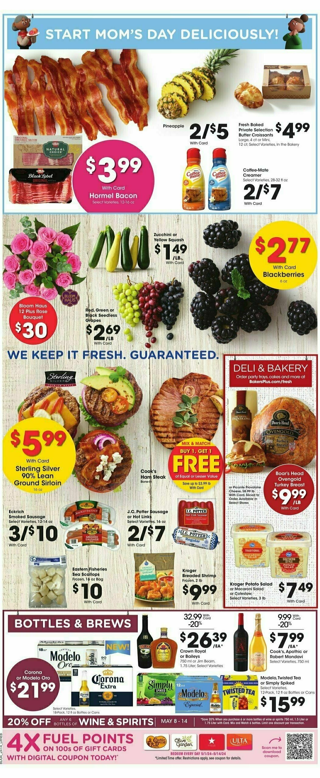 Baker's Weekly Ad from May 8