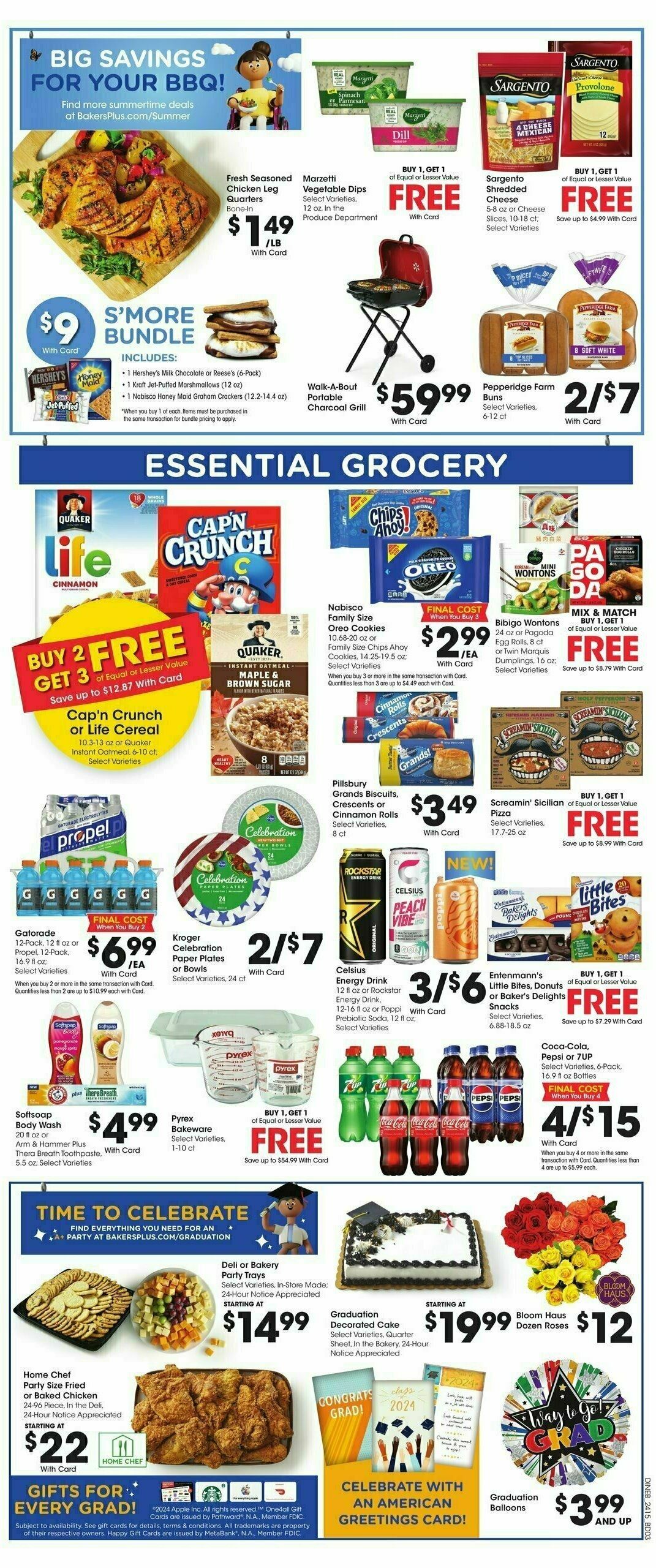 Baker's Weekly Ad from May 15