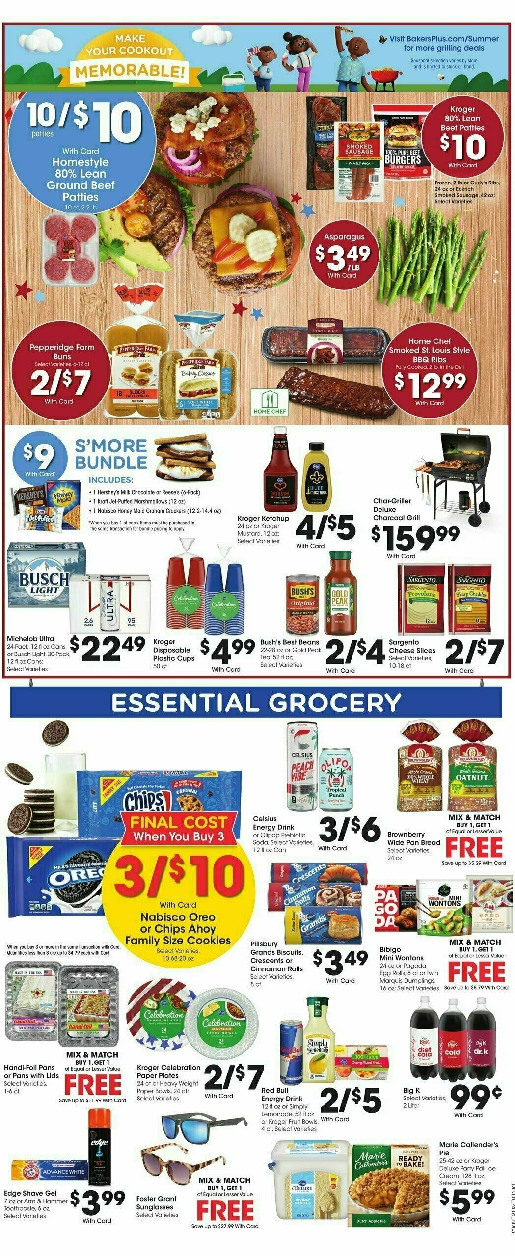 Baker's Weekly Ad from May 22