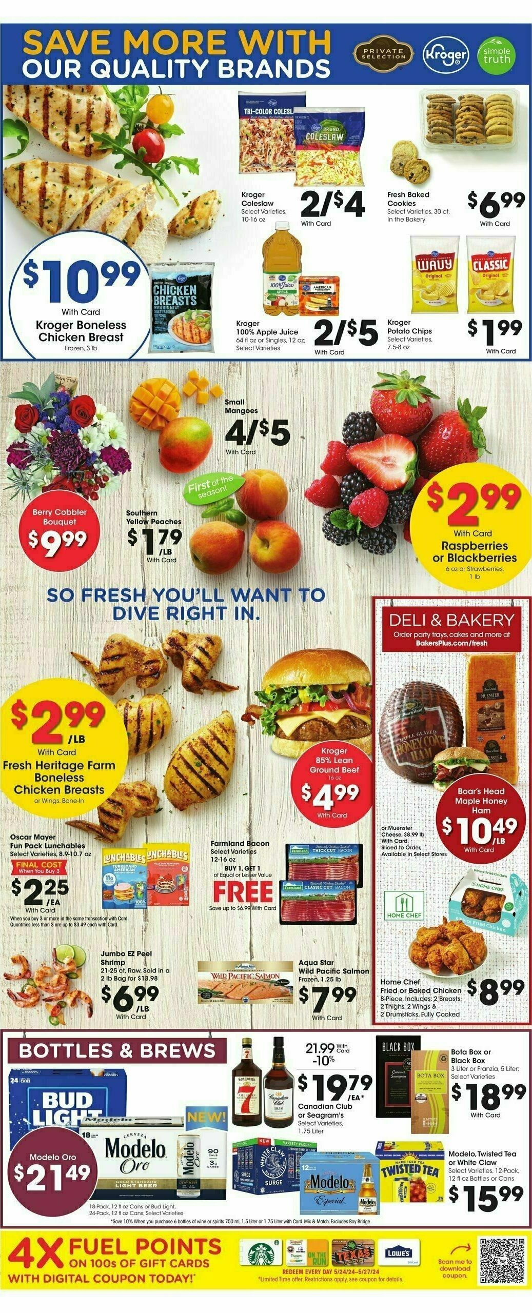 Baker's Weekly Ad from May 22