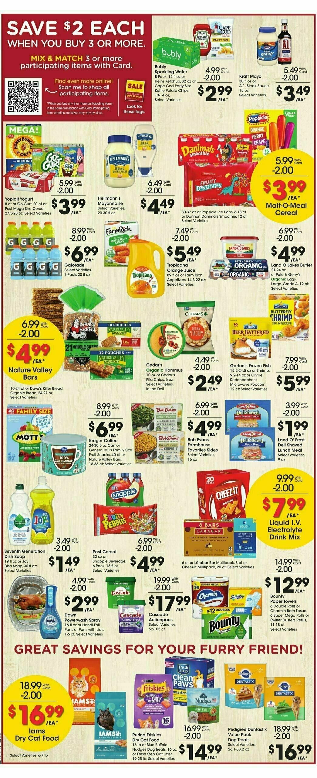 Baker's Weekly Ad from May 29