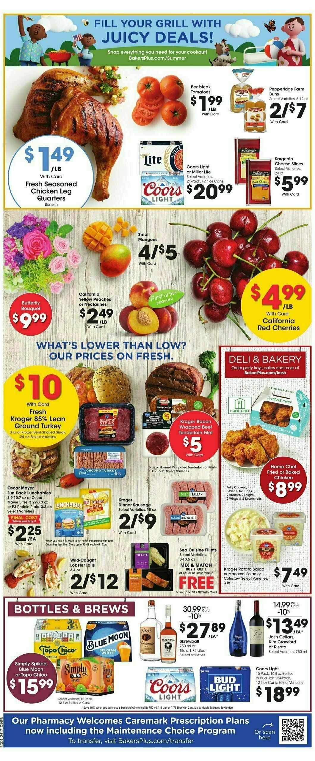 Baker's Weekly Ad from May 29