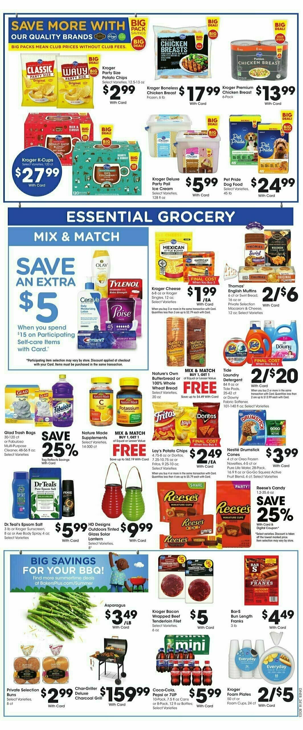 Baker's Weekly Ad from June 5