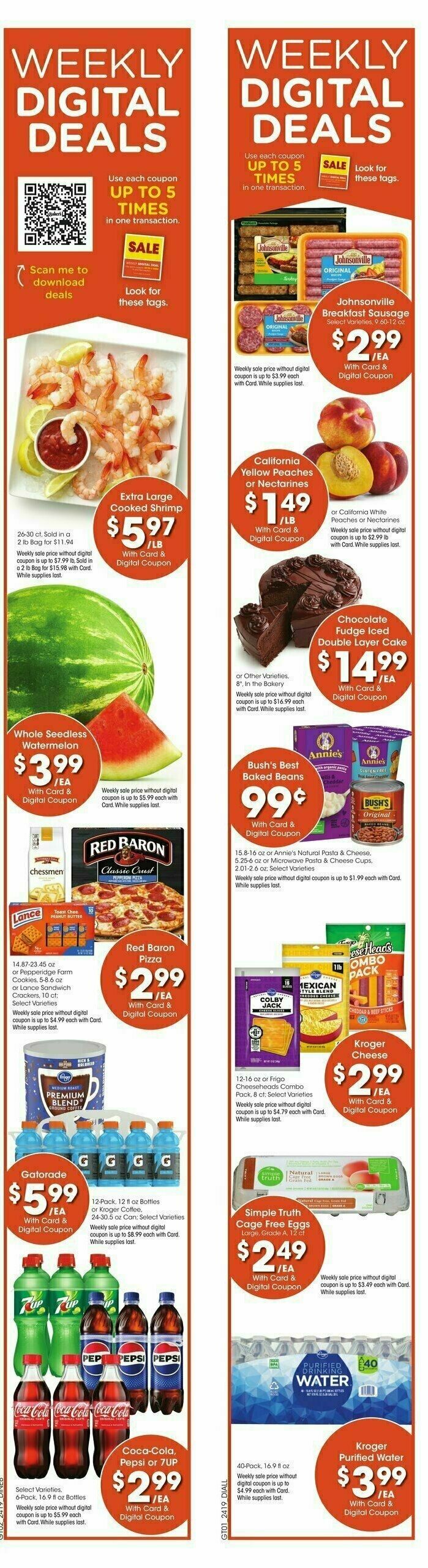 Baker's Weekly Ad from June 12