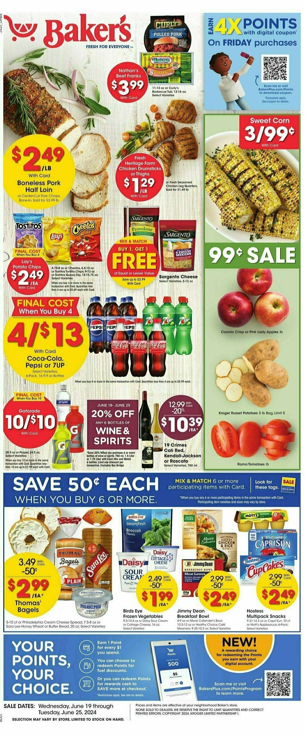 Baker's Weekly Ad from June 19