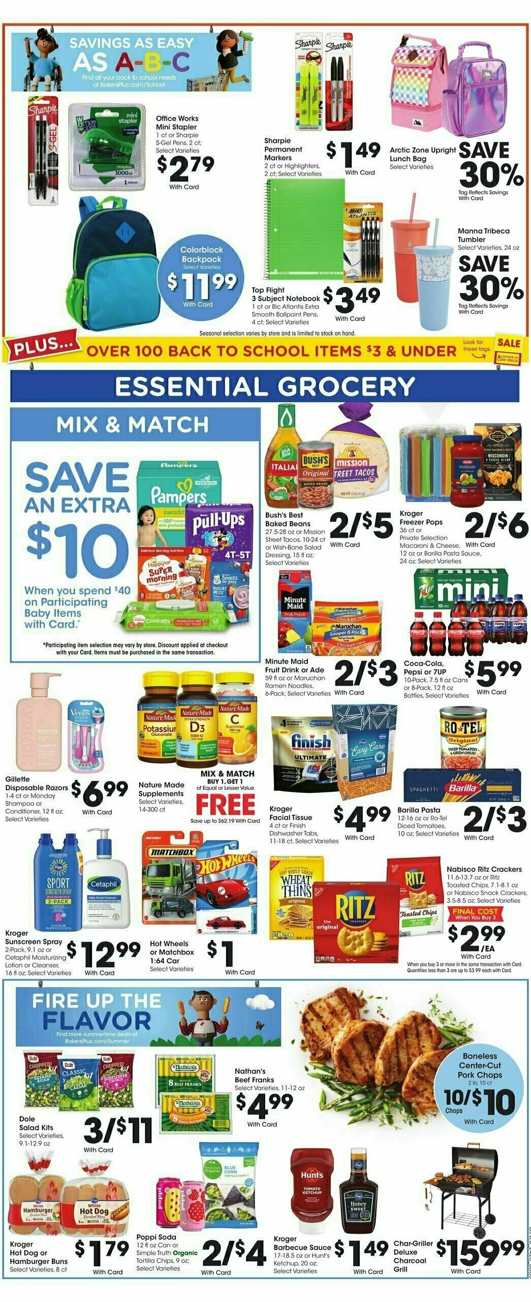 Baker's Weekly Ad from July 10