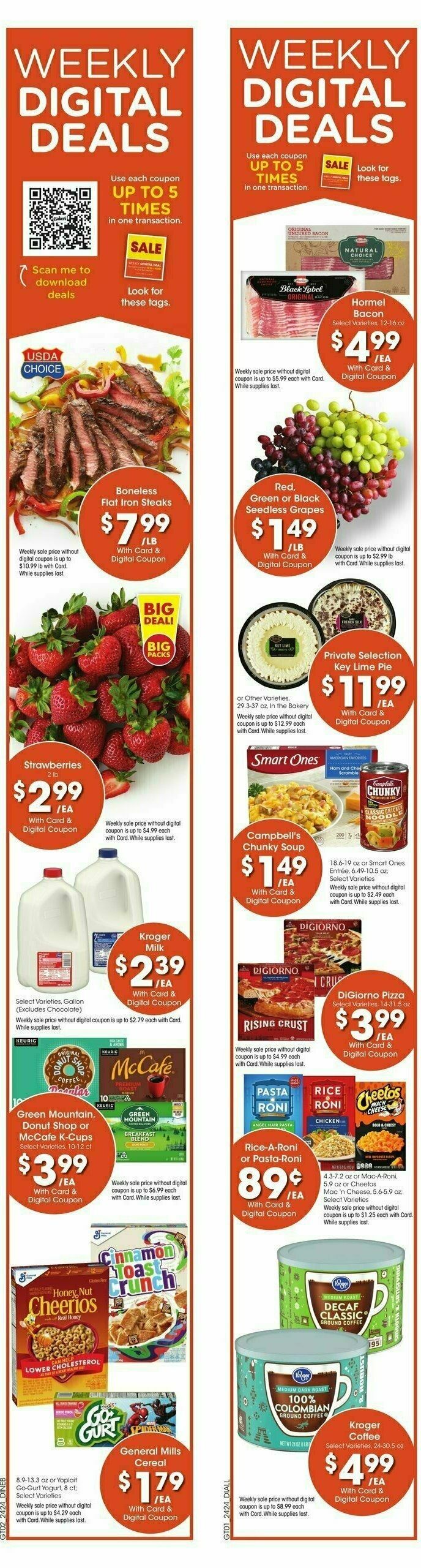 Baker's Weekly Ad from July 17