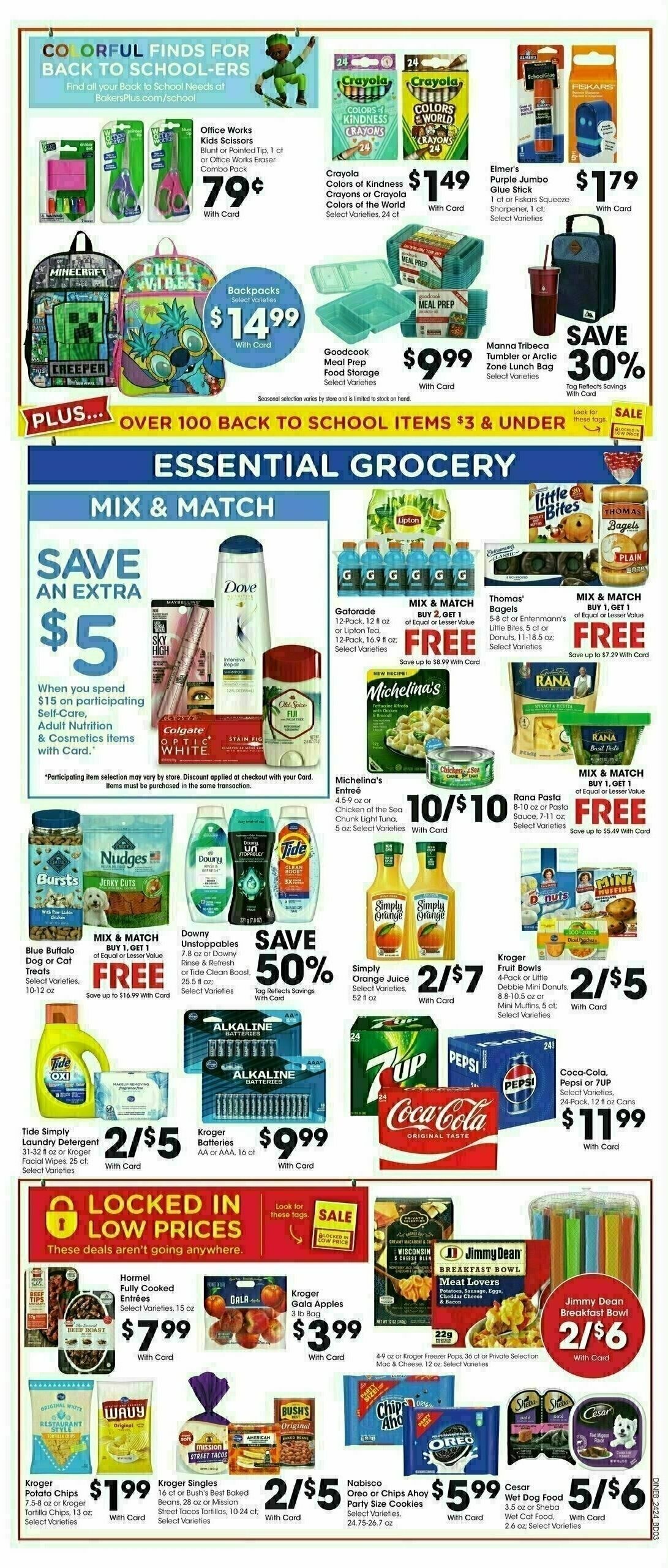 Baker's Weekly Ad from July 17