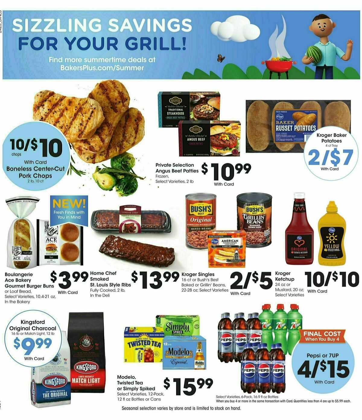 Baker's Weekly Ad from July 24