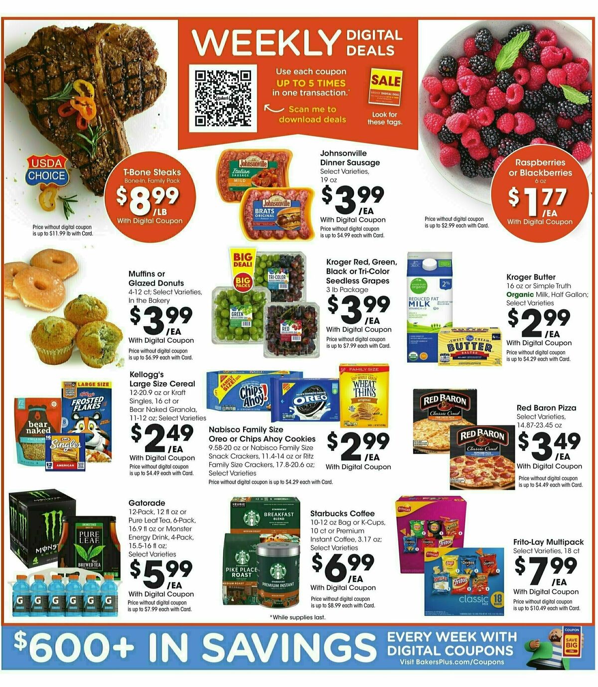 Baker's Weekly Ad from July 31