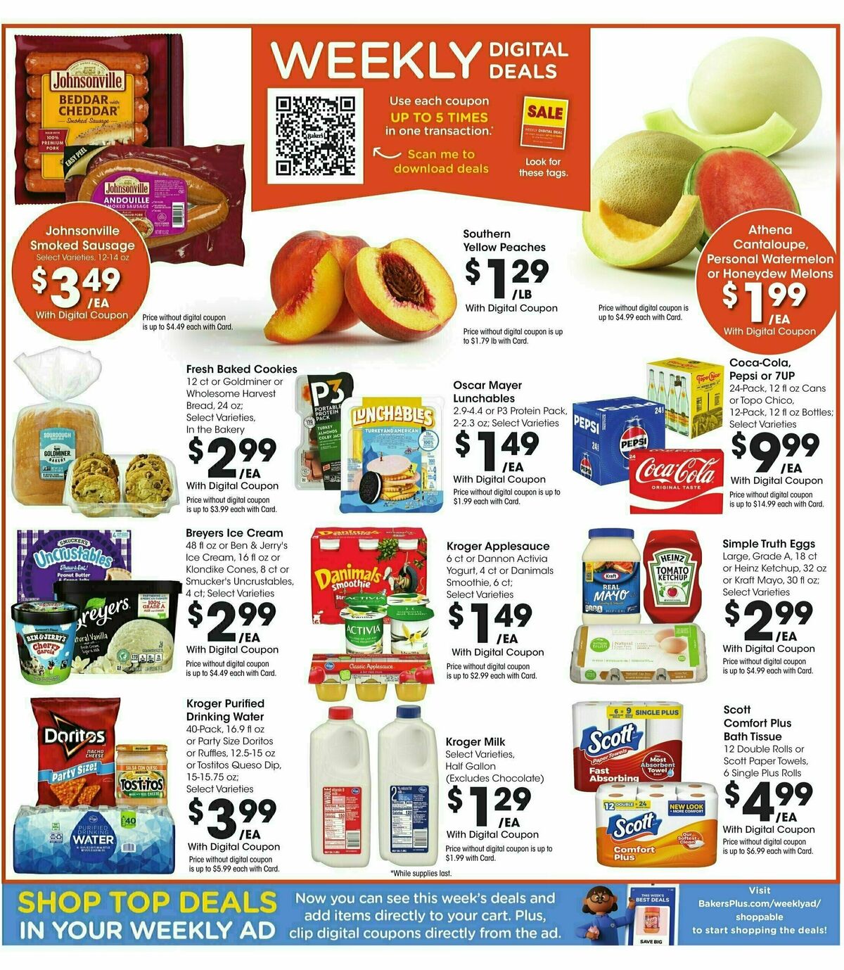 Baker's Weekly Ad from August 7