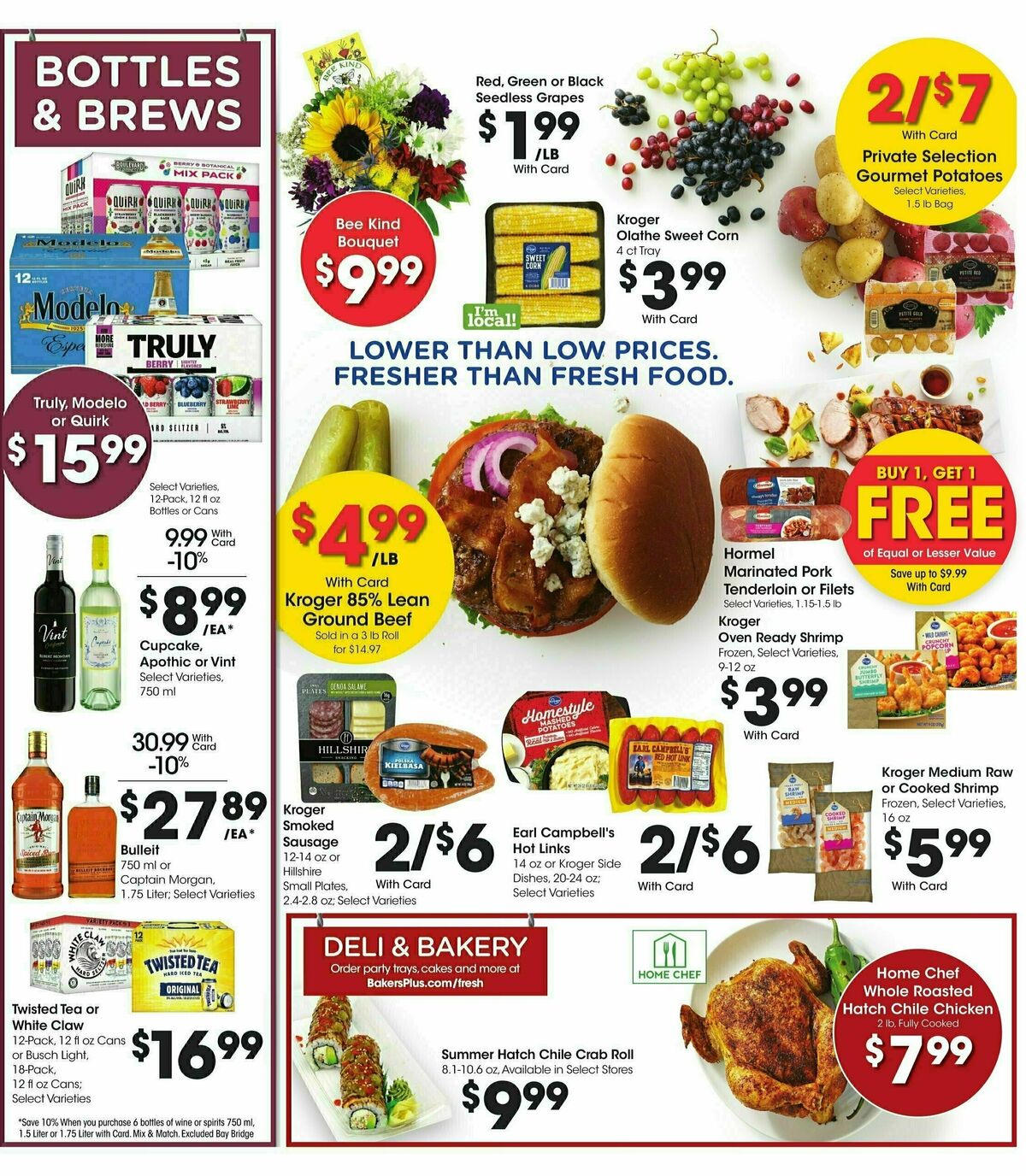 Baker's Weekly Ad from August 7