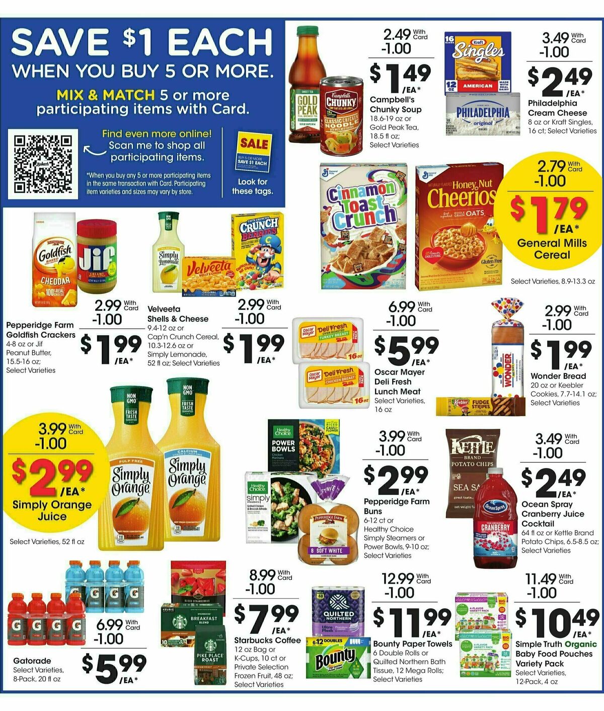 Baker's Weekly Ad from August 21