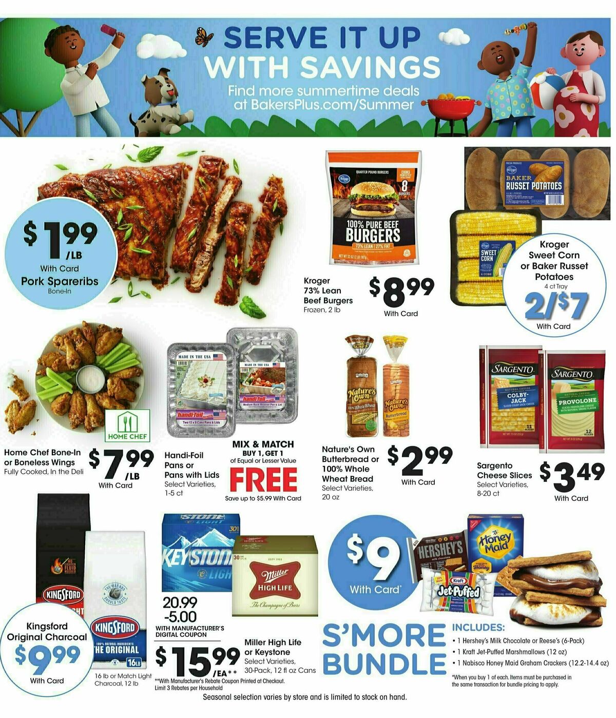 Baker's Weekly Ad from August 21