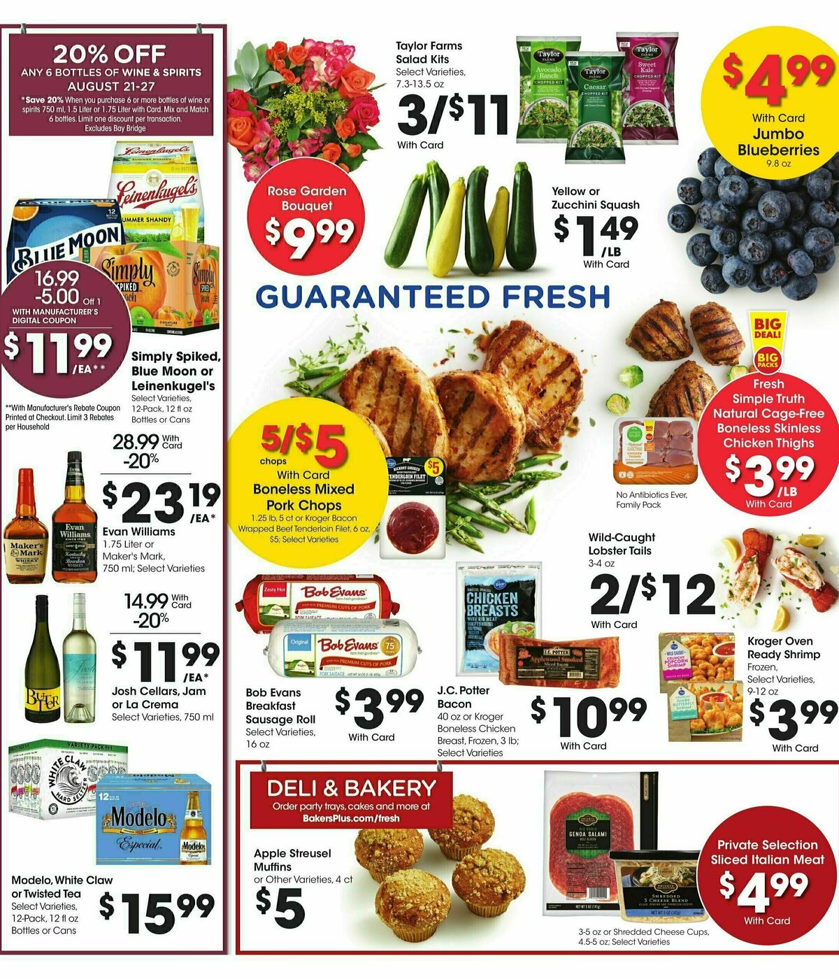 Baker's Weekly Ad from August 21