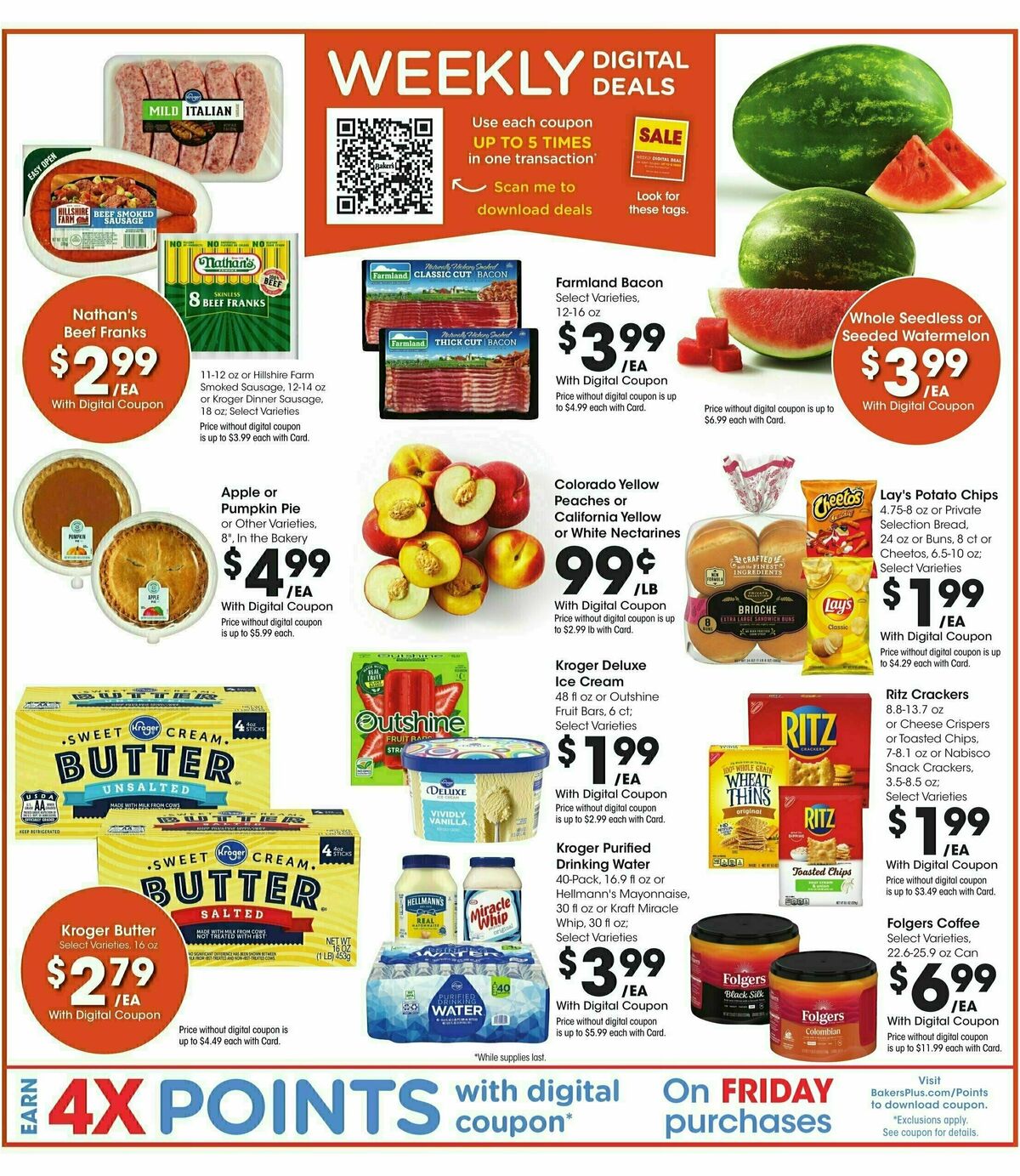 Baker's Weekly Ad from August 28