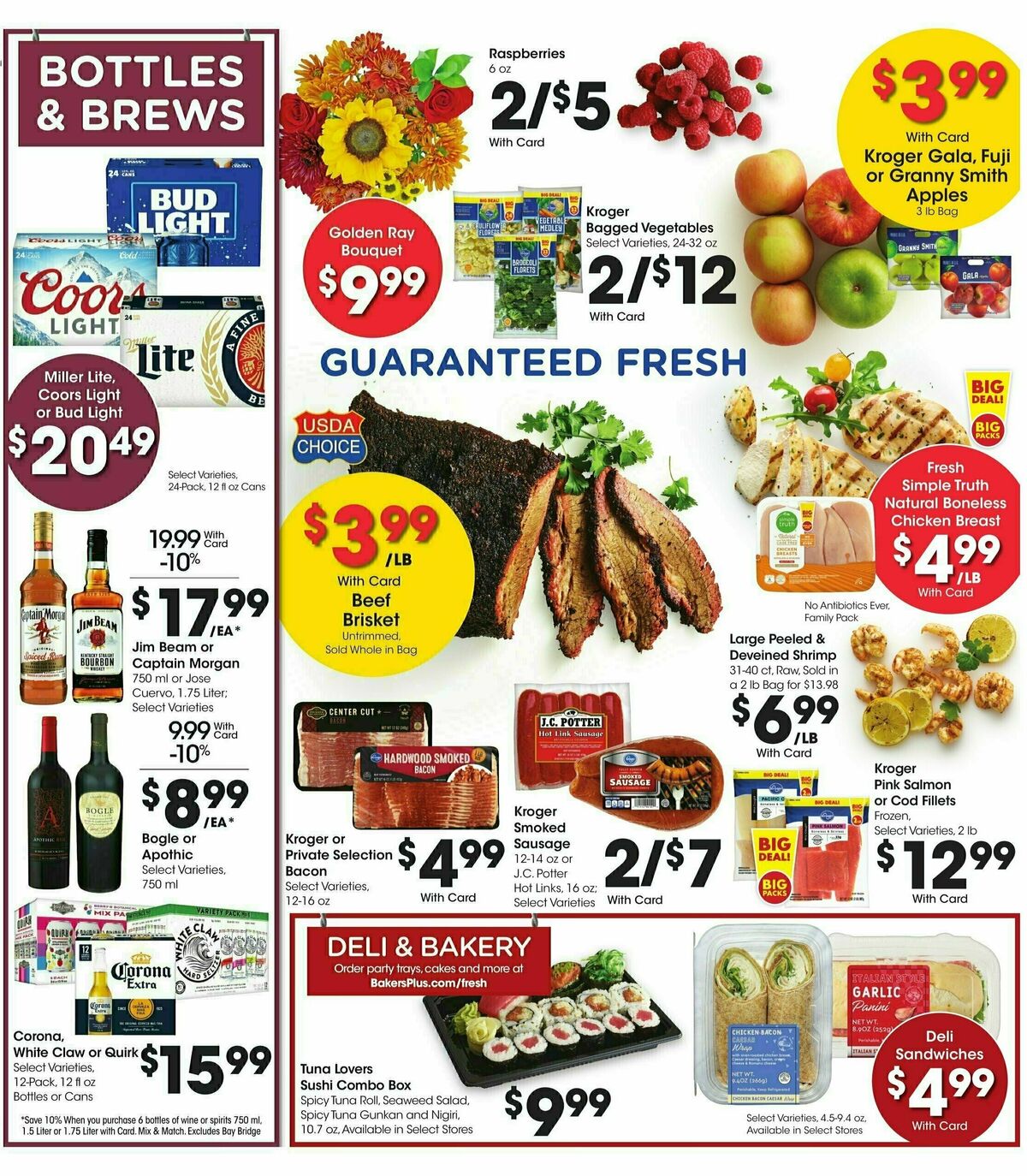 Baker's Weekly Ad from September 4