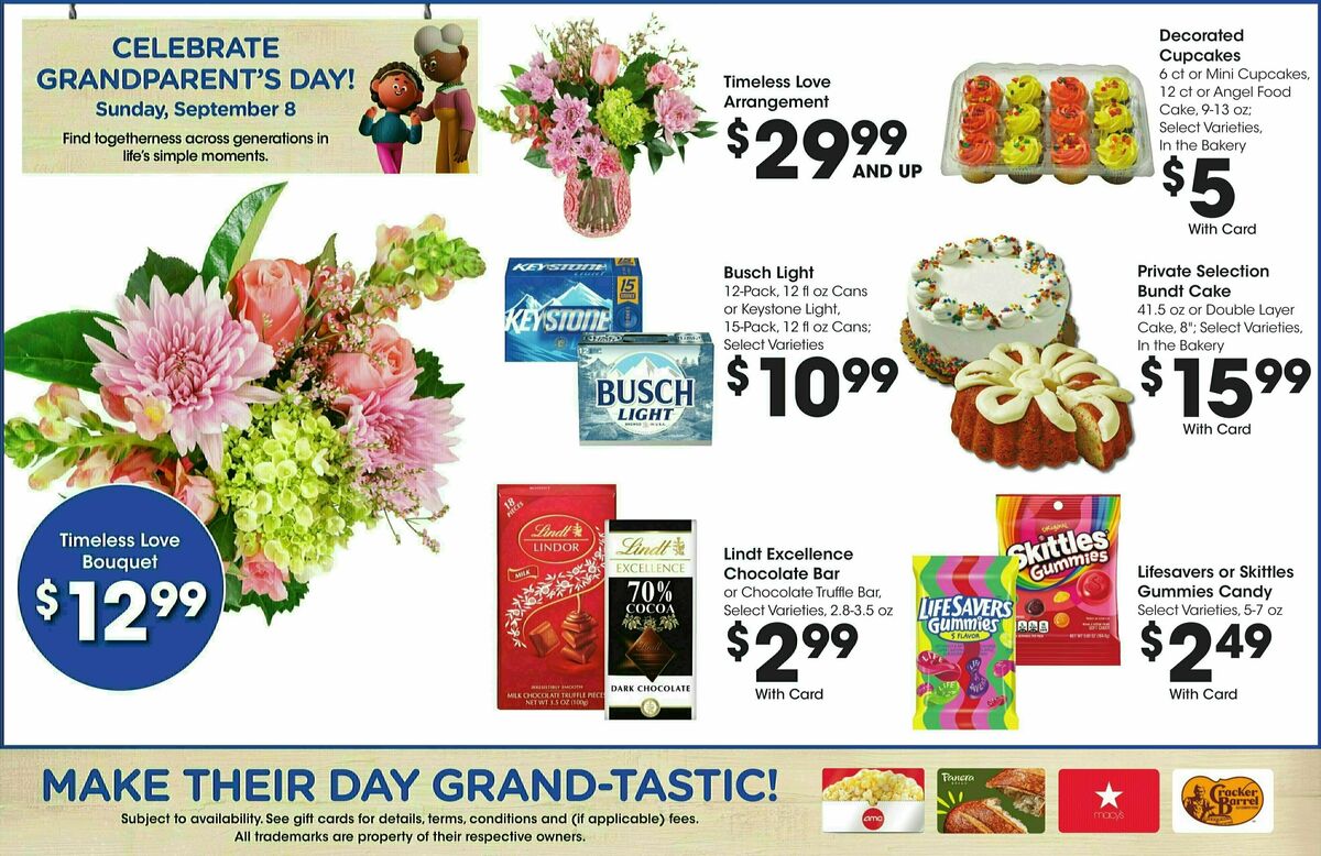 Baker's Weekly Ad from September 4