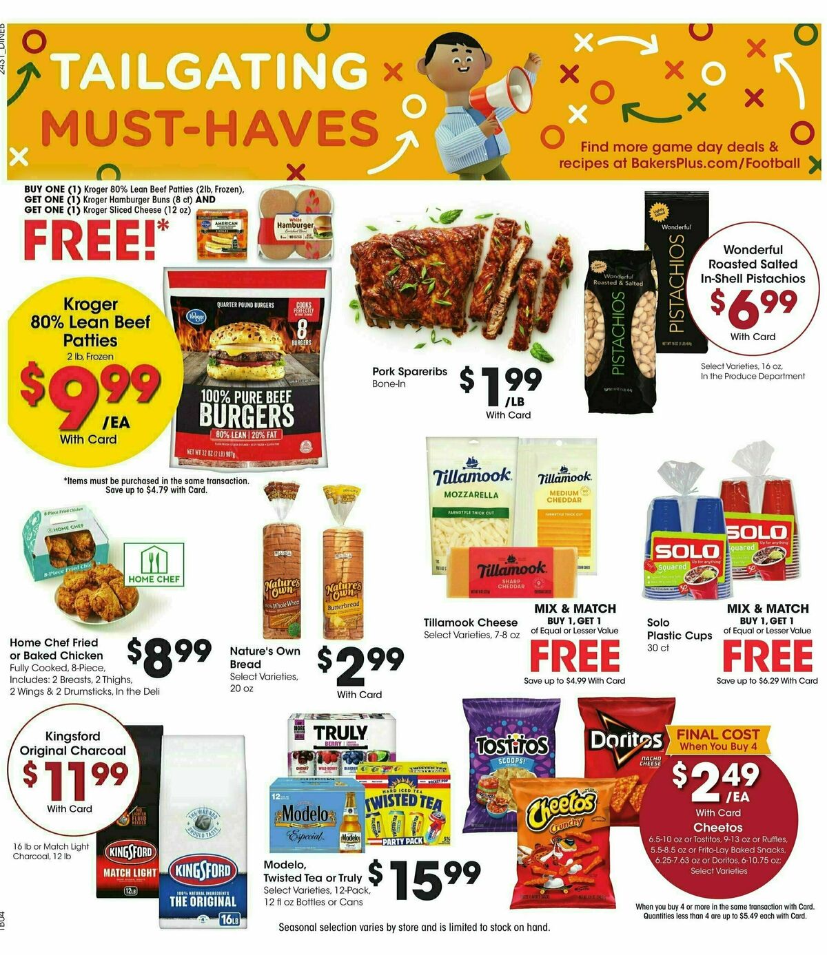 Baker's Weekly Ad from September 4