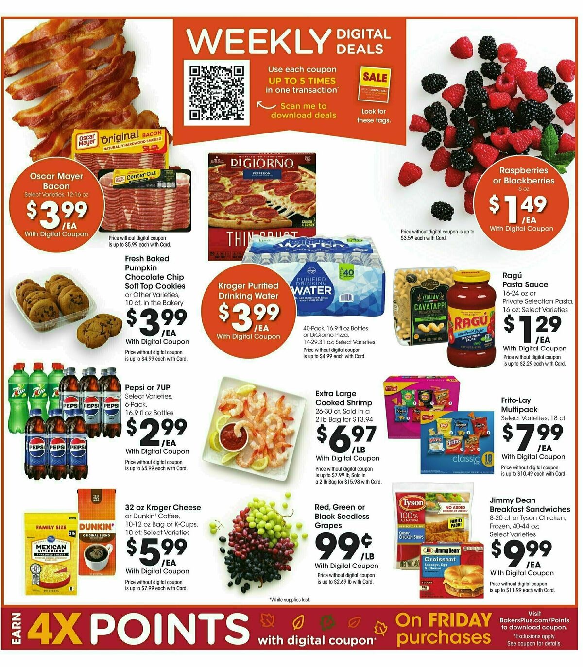 Baker's Weekly Ad from September 11