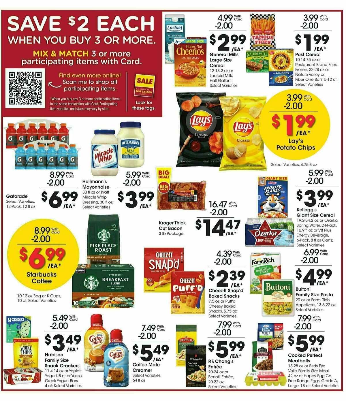 Baker's Weekly Ad from September 11