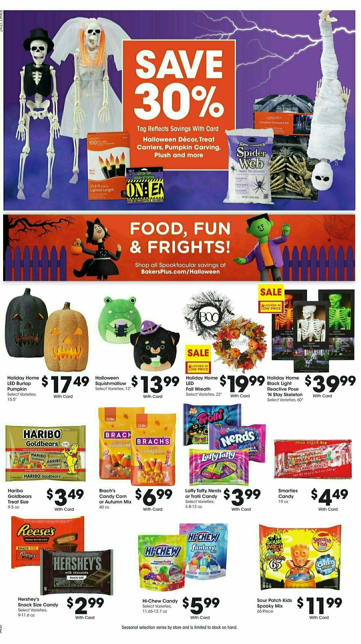 Baker's Weekly Ad from September 18