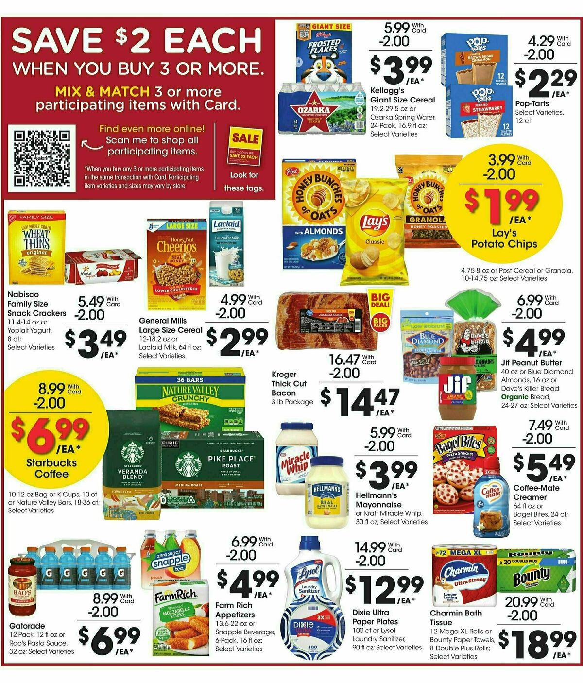 Baker's Weekly Ad from September 18