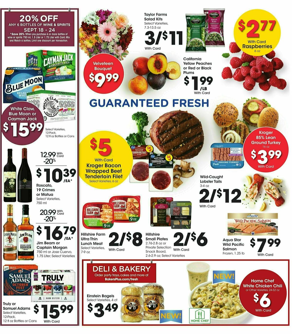 Baker's Weekly Ad from September 18