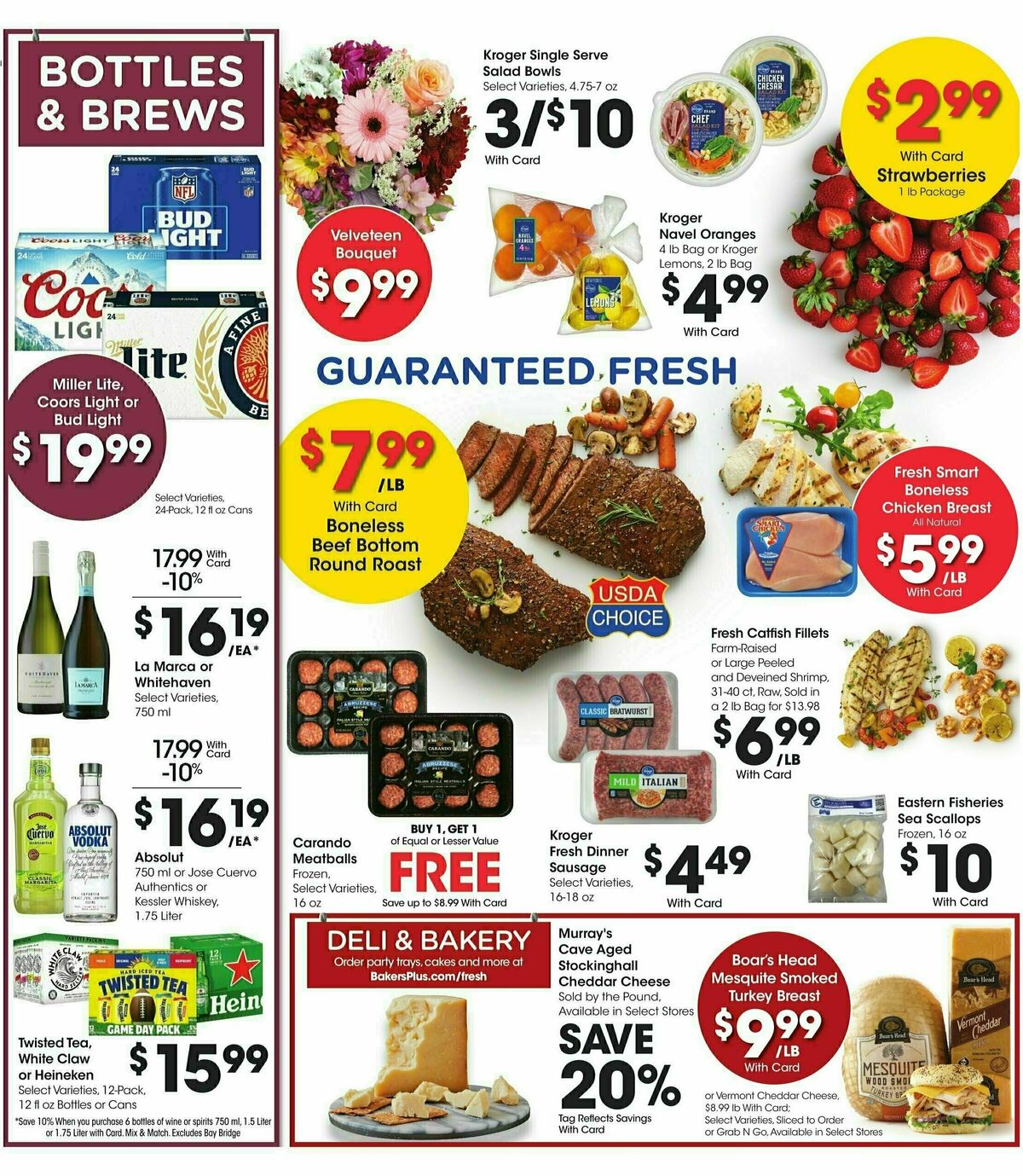 Baker's Weekly Ad from September 25