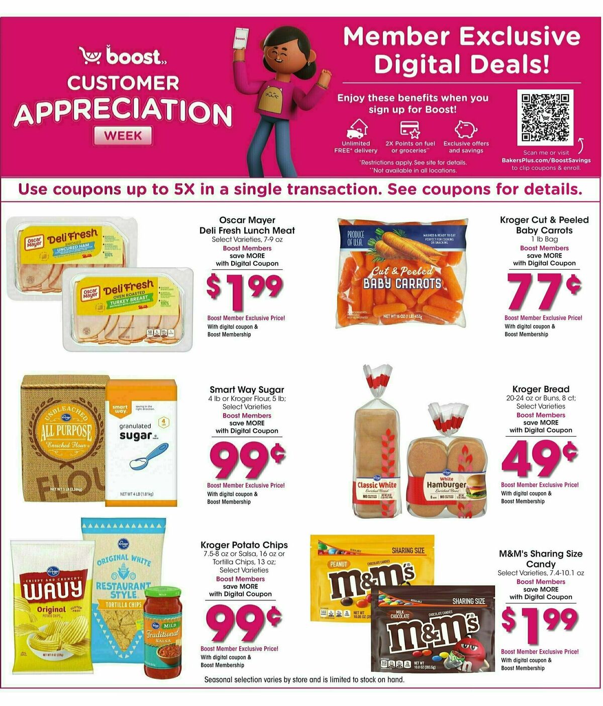 Baker's Weekly Ad from September 25