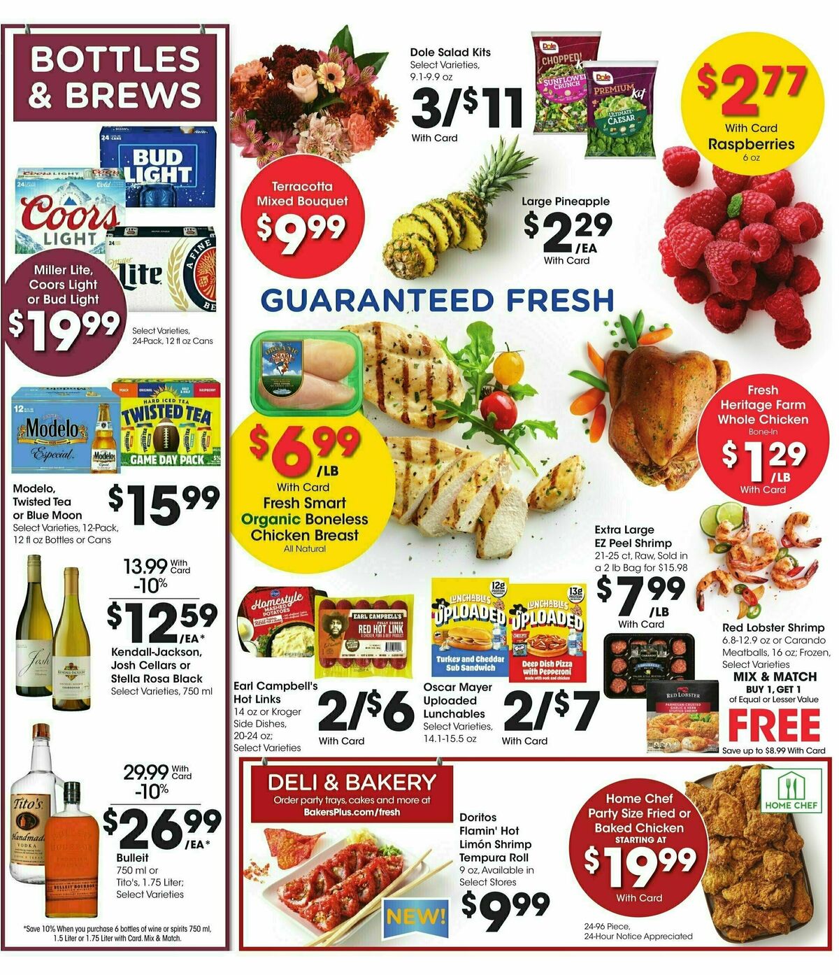 Baker's Weekly Ad from October 2