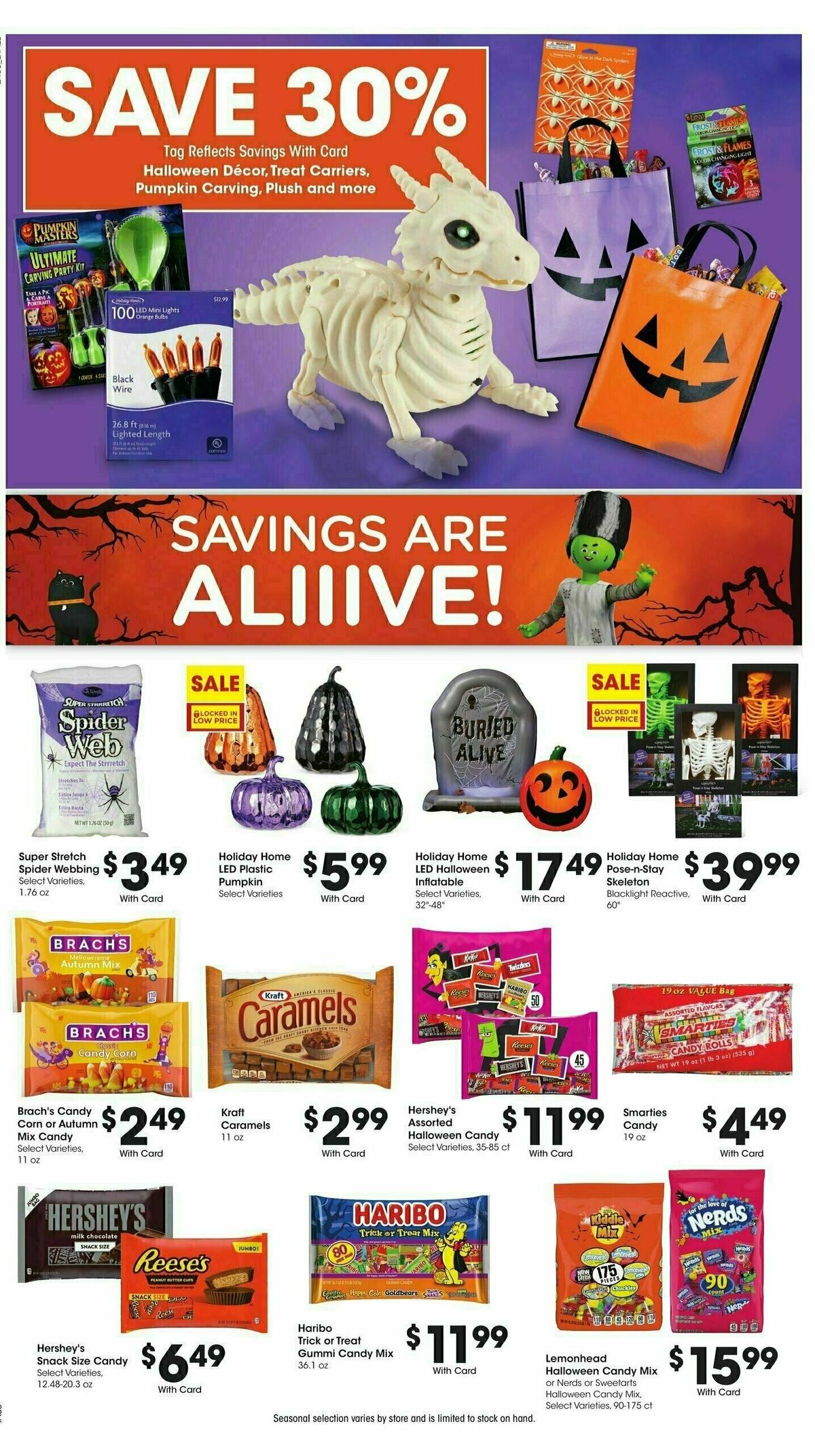 Baker's Weekly Ad from October 2